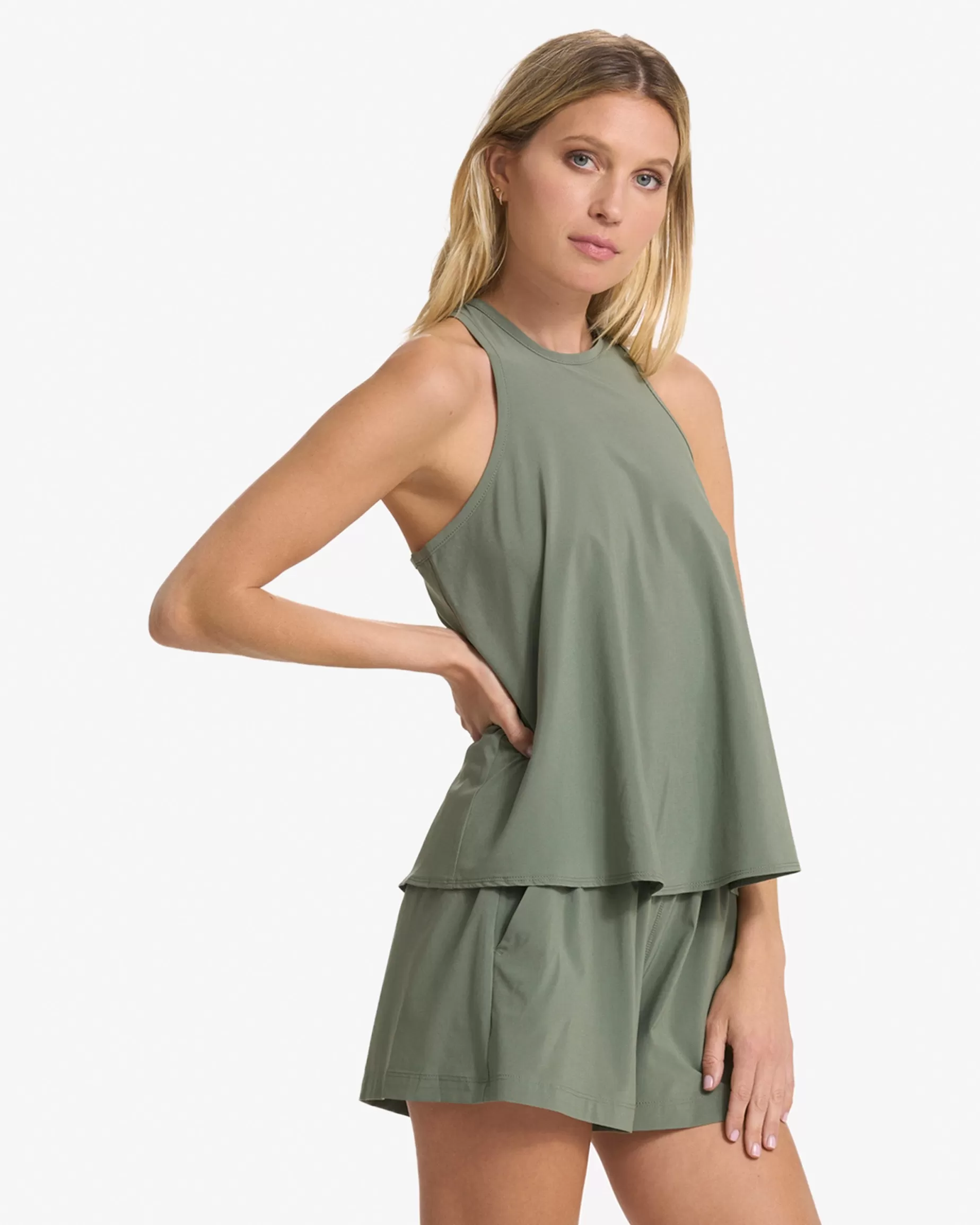 Vuori Villa Tank Pistachio Flash Sale