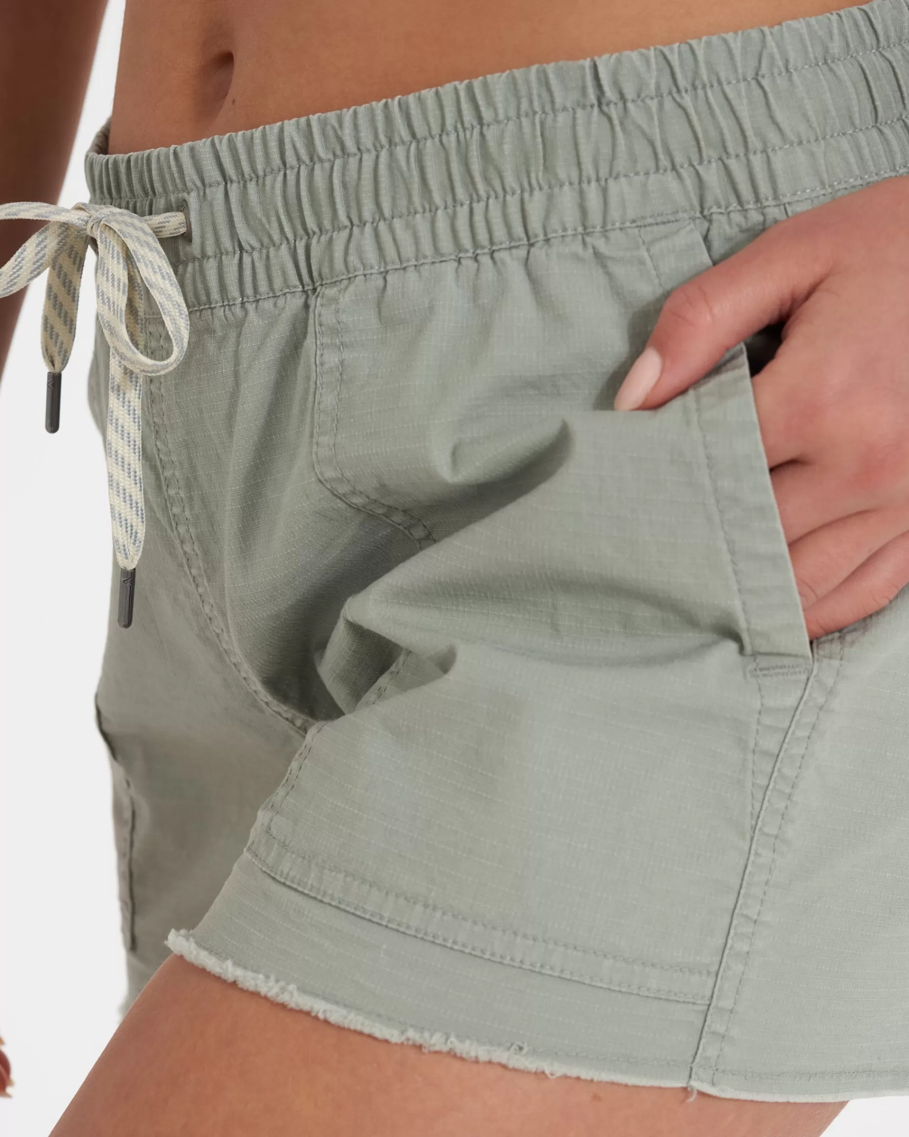 Vuori Vintage Ripstop Short Eucalyptus Online
