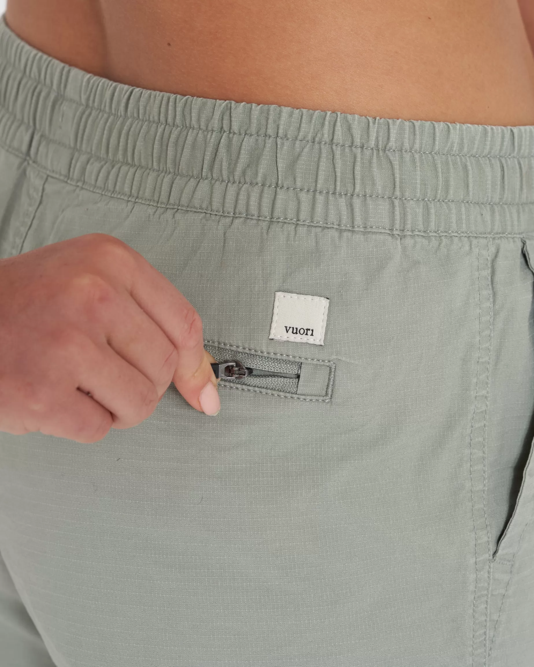 Vuori Vintage Ripstop Short Eucalyptus Online