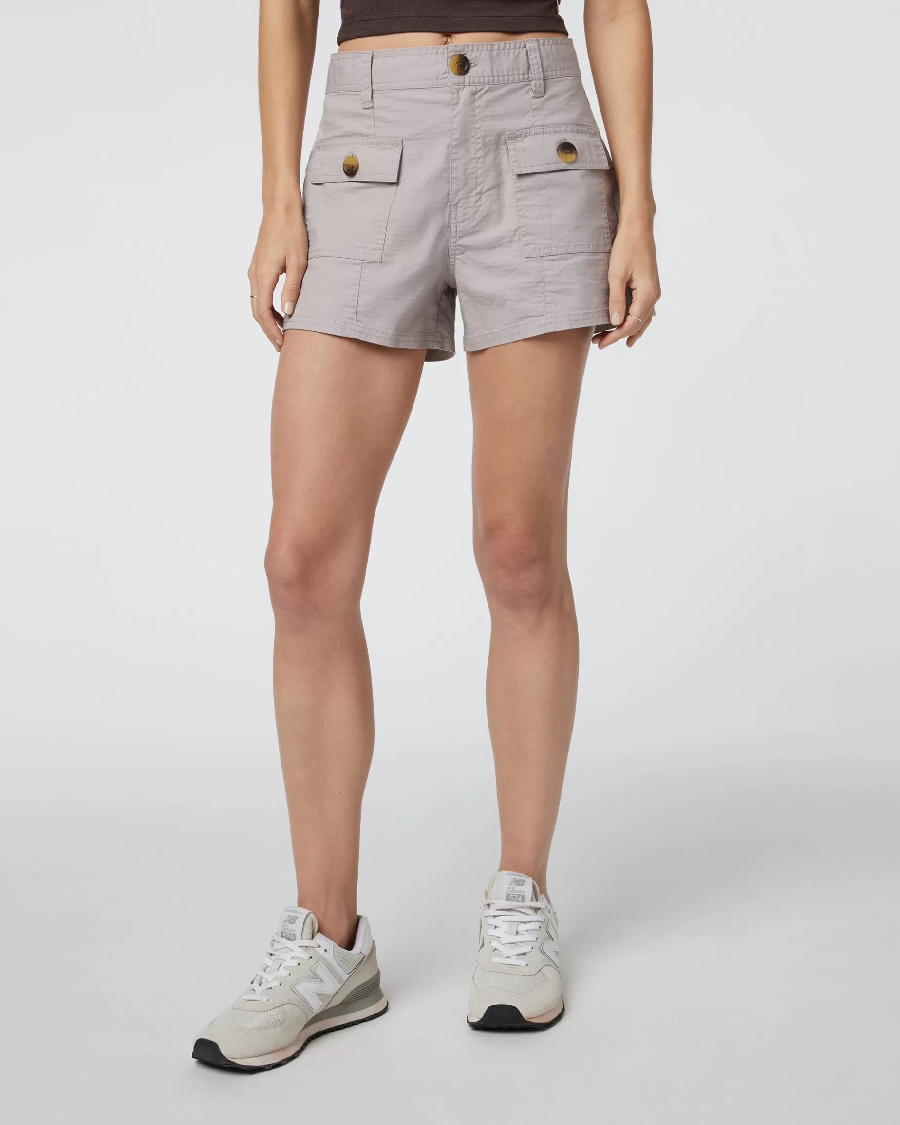 Vuori Vintage Ripstop Utility Short SoftPewter Discount