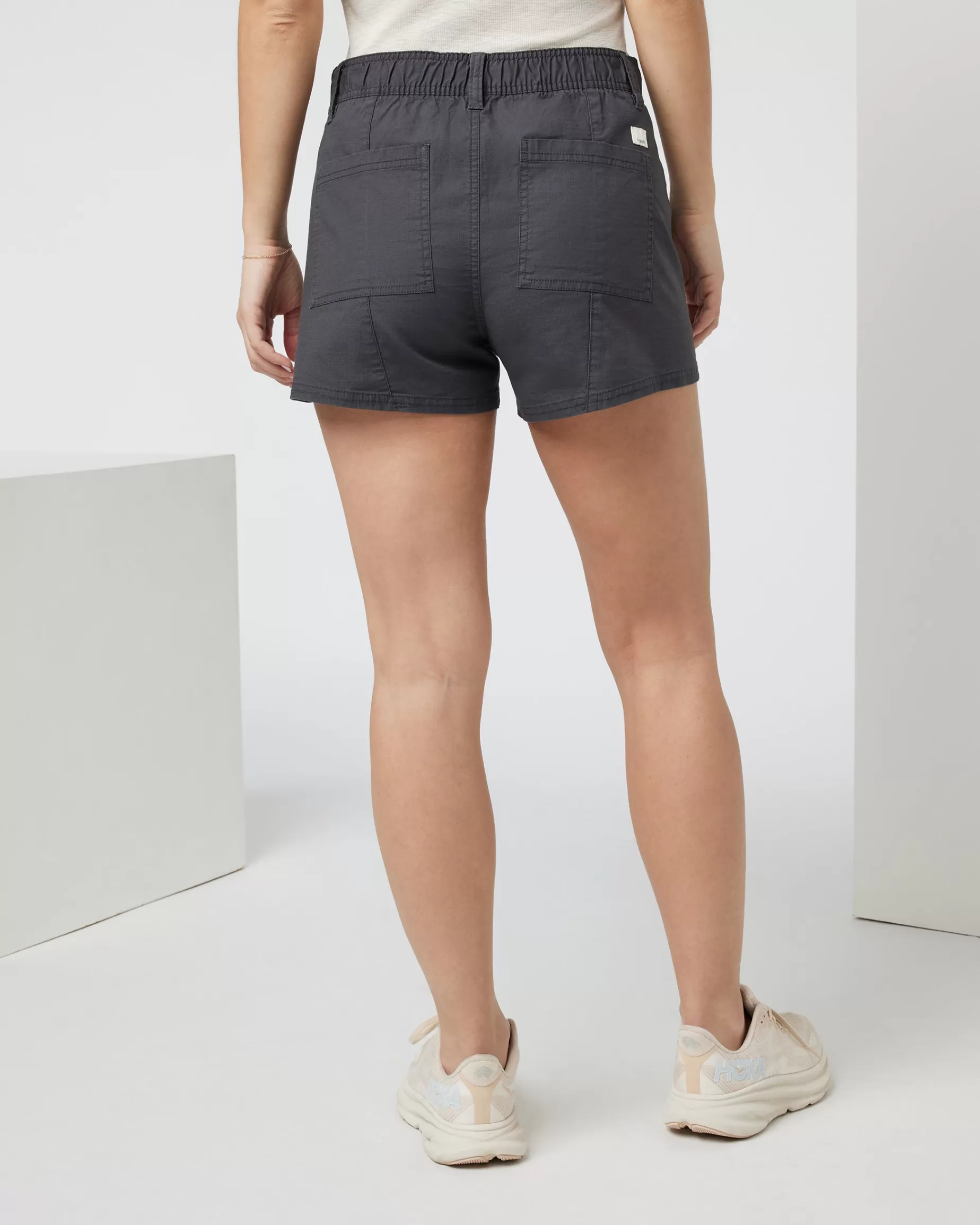 Vuori Vintage Ripstop Utility Short Charcoal Fashion
