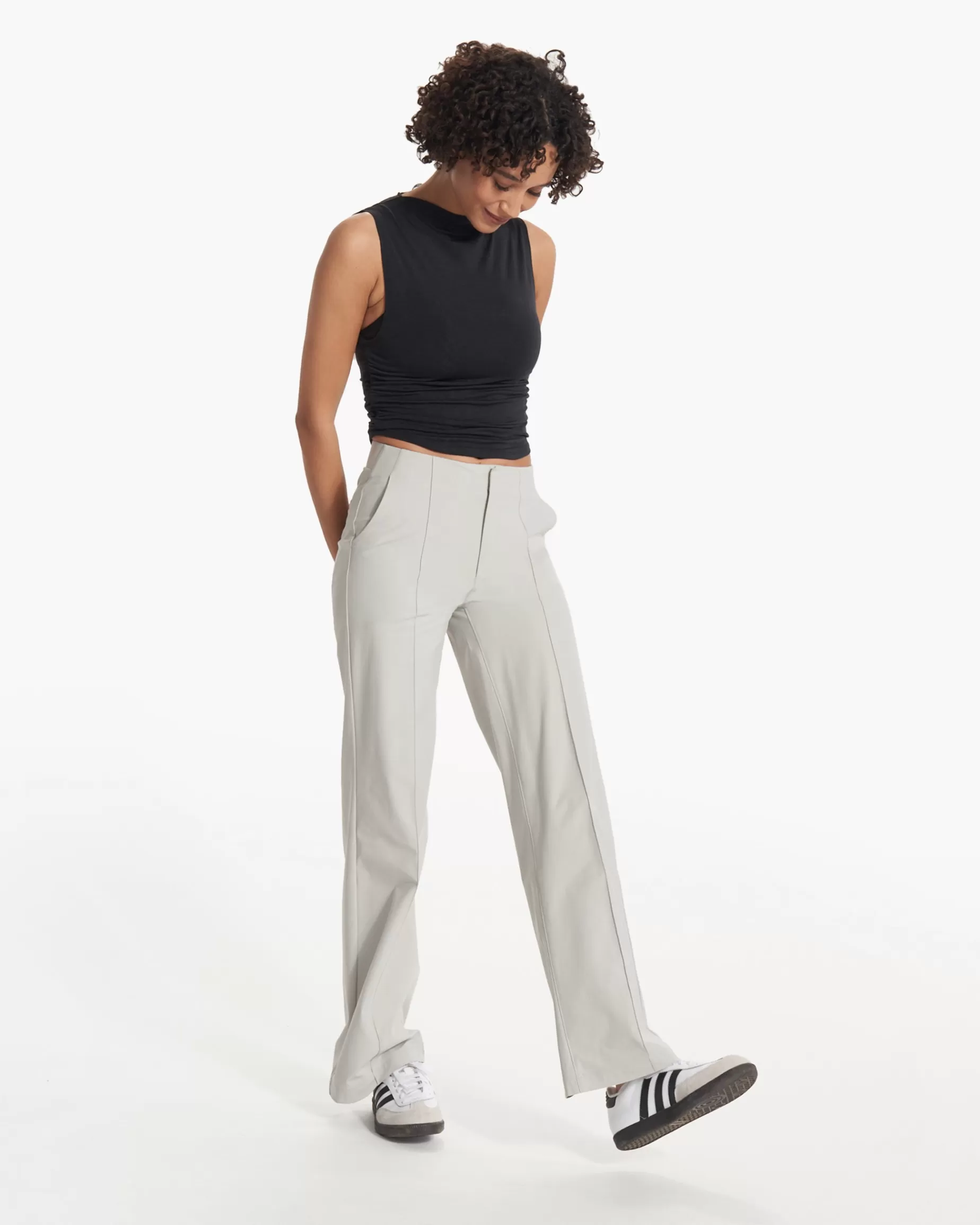Vuori Westerlies Mock Tank Black Fashion