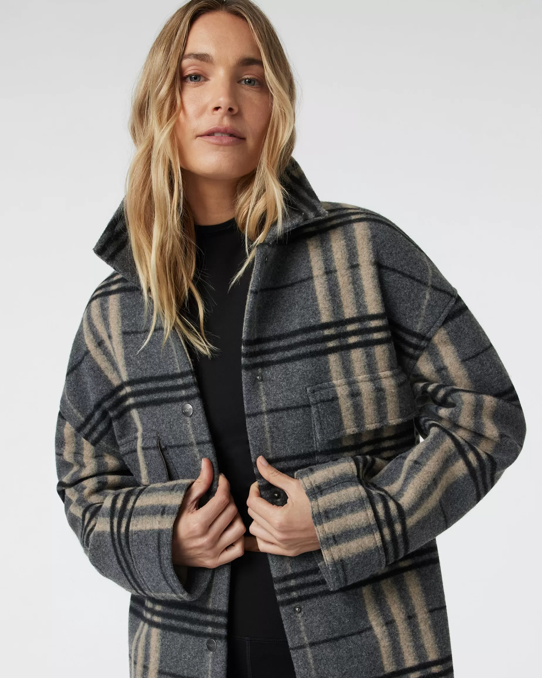 Vuori Women's Ballard Coat Charcoal Cheap