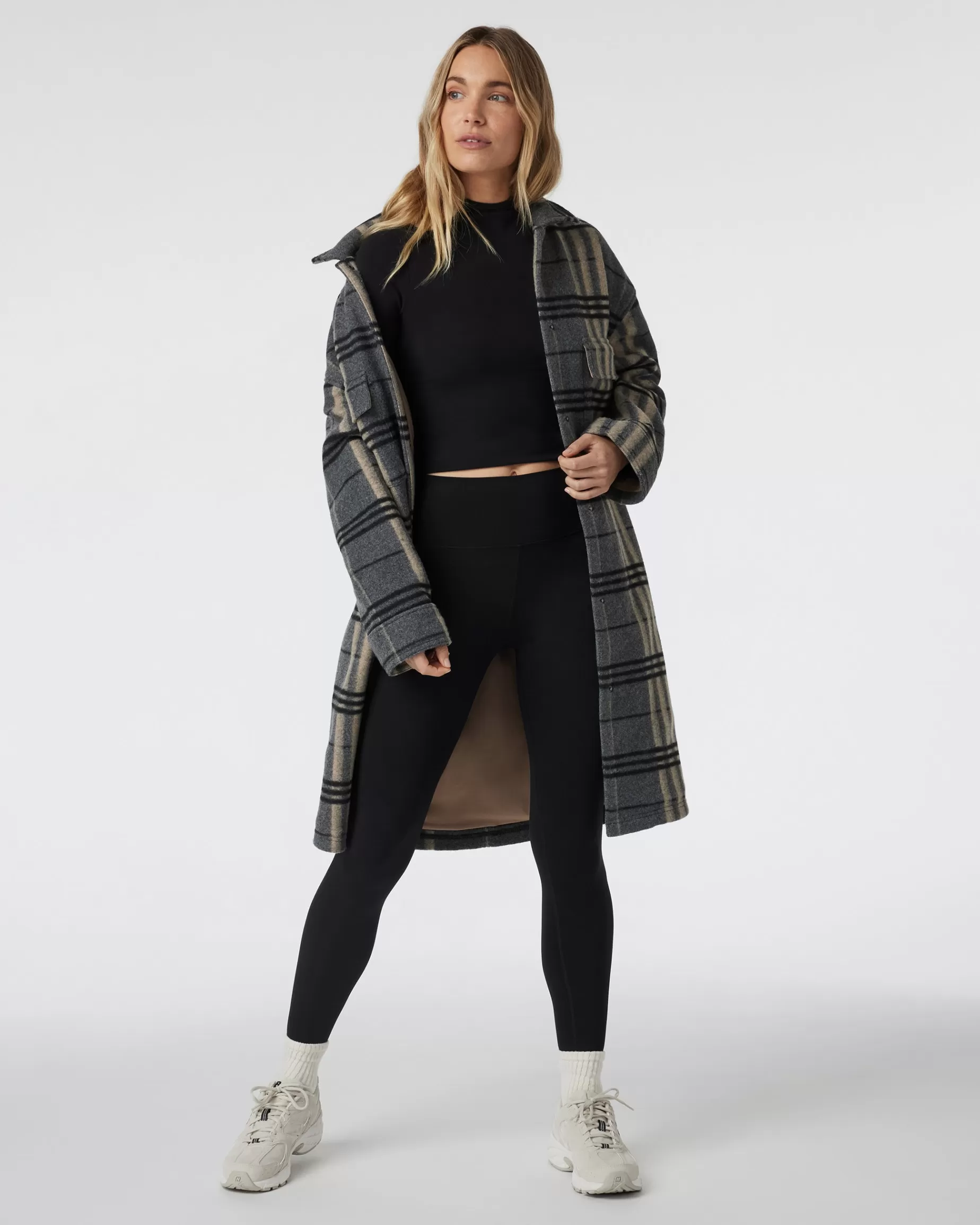 Vuori Women's Ballard Coat Charcoal Cheap